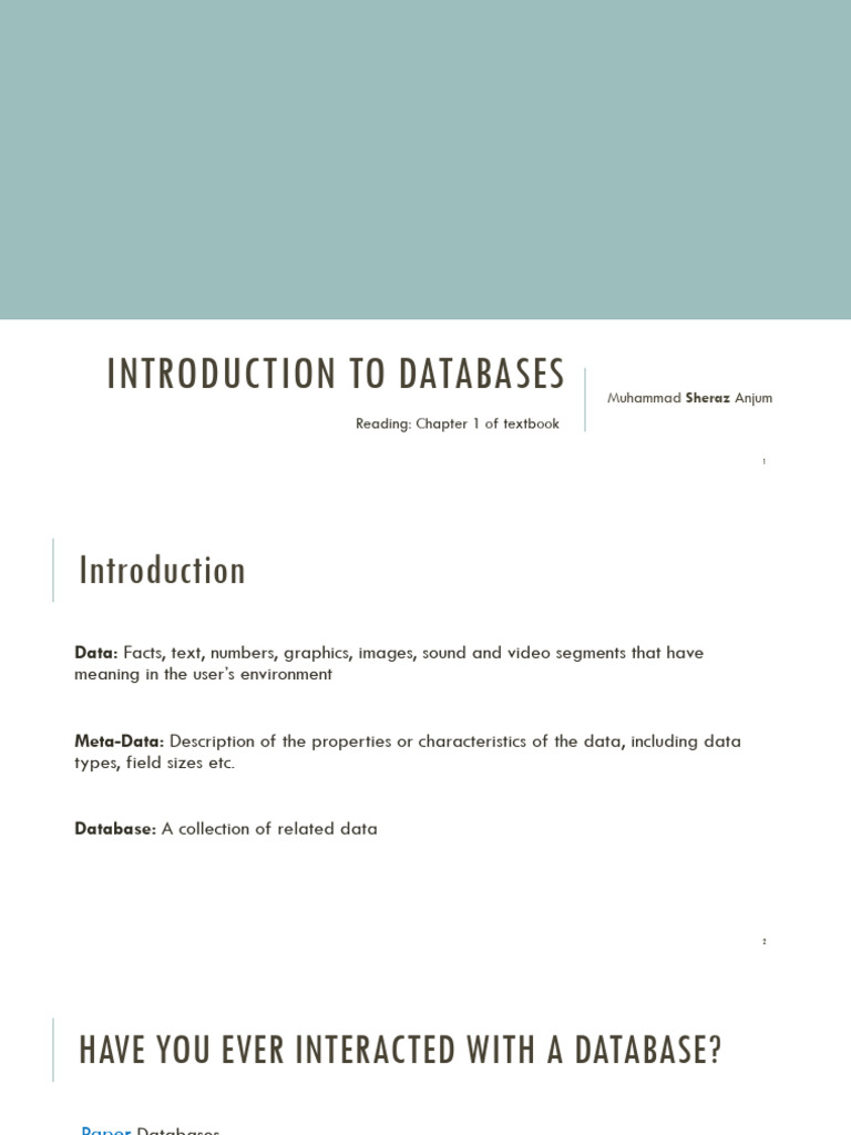 01-CMP320-CH1 | PDF | Databases | Relational Database