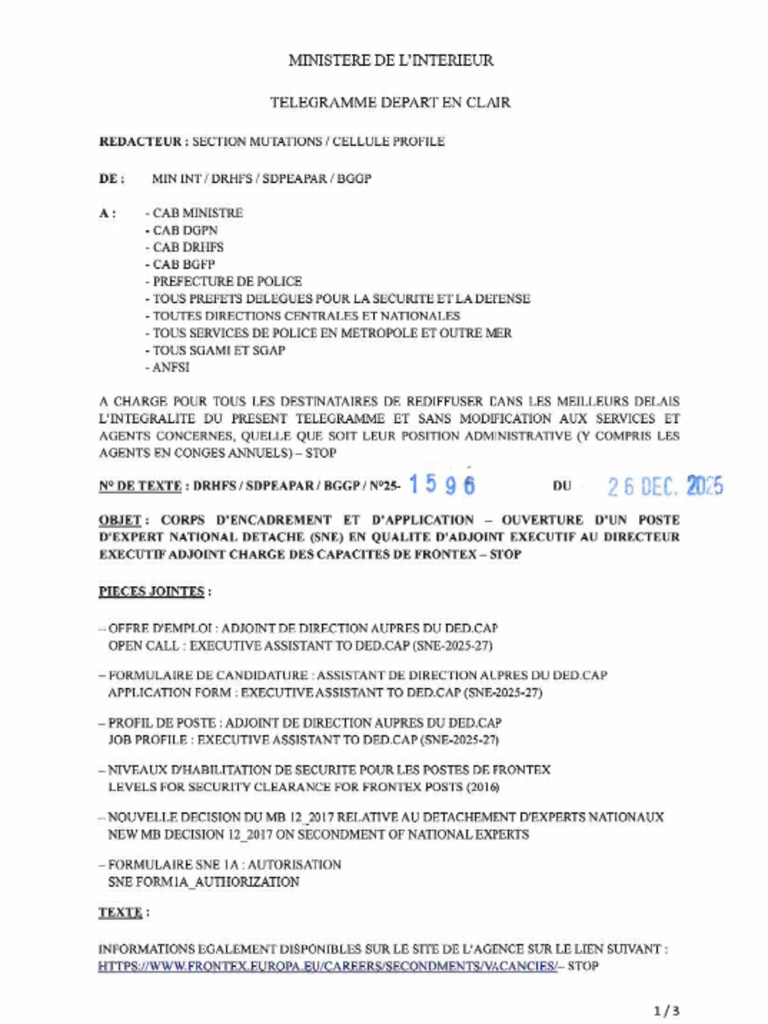 2025 - Apc Frontex | PDF