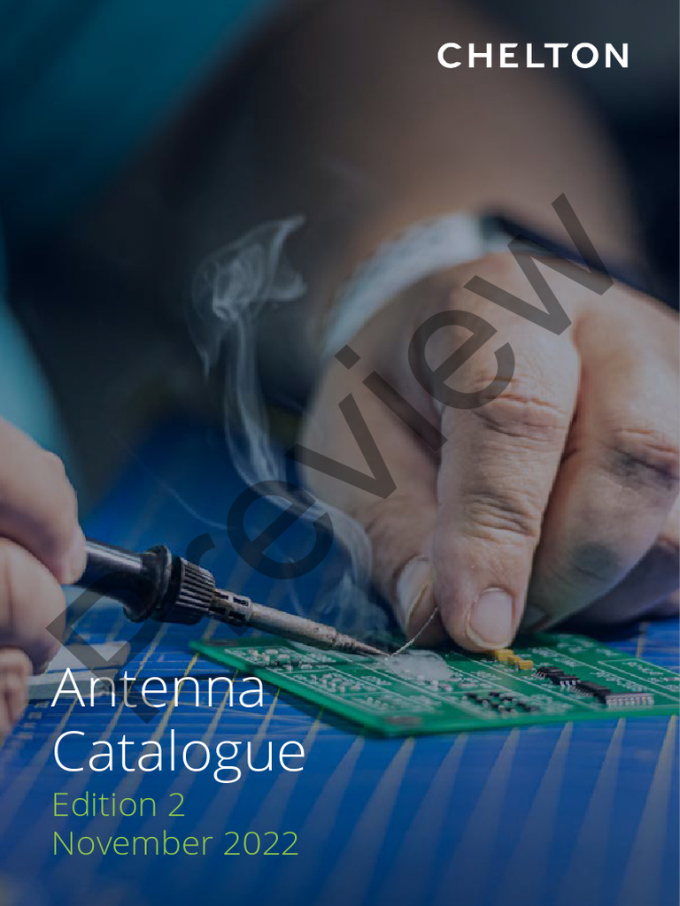 Chelton Antenna Catalogue 2022 | PDF | Very High Frequency | Antenna ...