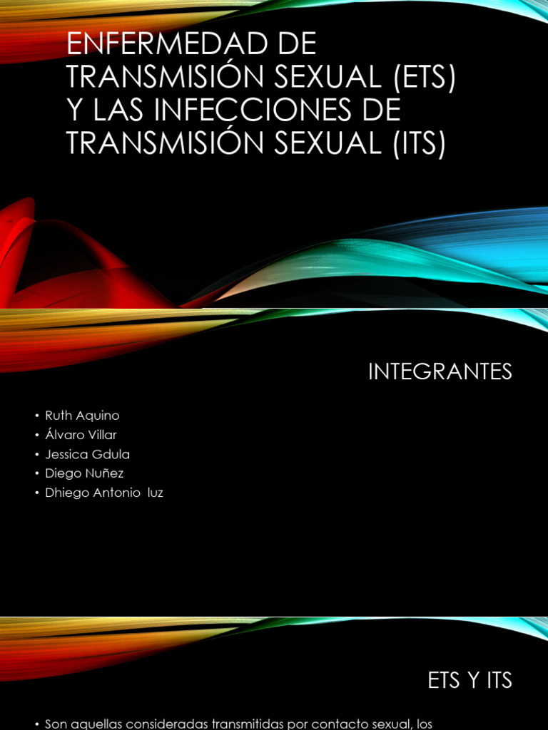 ETS e ITS: Prevención y Tratamiento | PDF | Infección transmitida ...