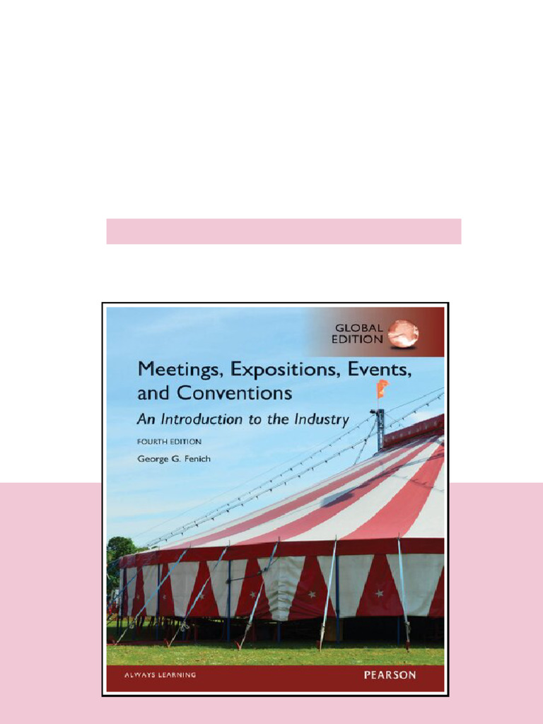 Meetings Expositions Events And Conventions An Introduction To The ...
