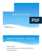 Solar PV Overview - Kevin Leary December 2011