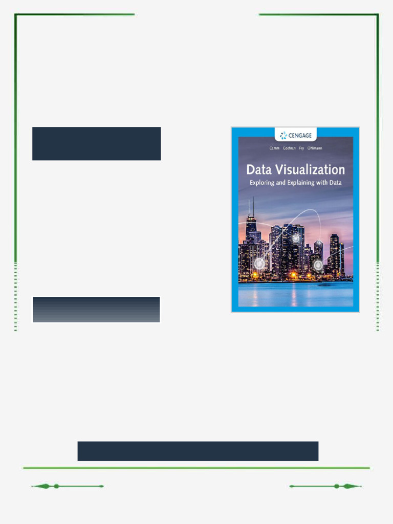 Data Visualization: Exploring and Explaining with Data 1st Edition ...