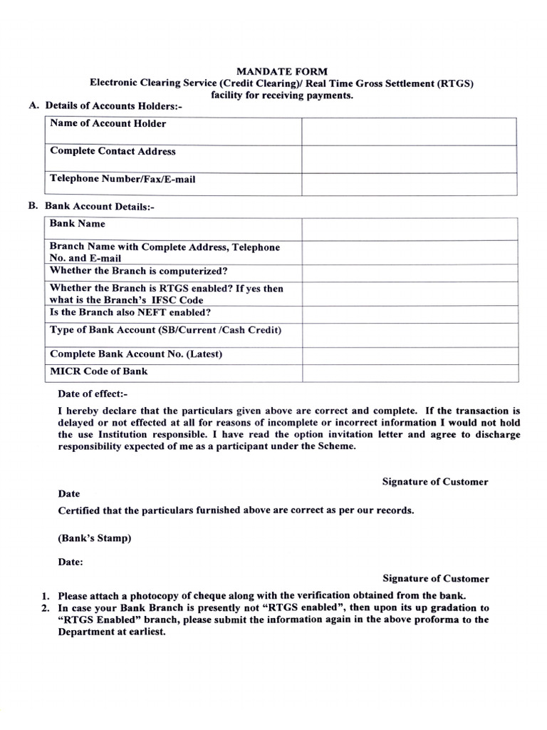 WSC NHDP Scheme Forms | PDF