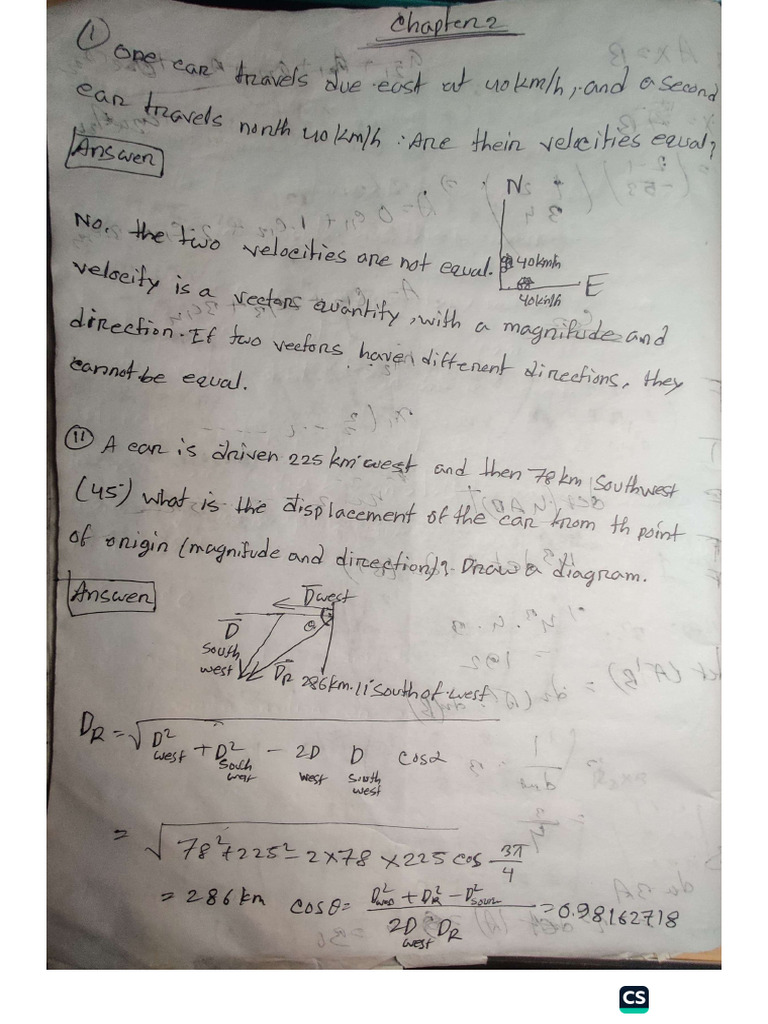 Homework Chapter 2 | PDF