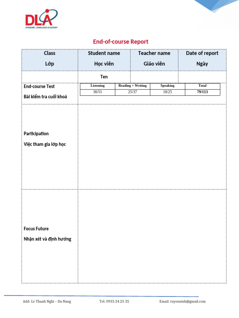 End of Course Report Ten | PDF