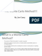 The Monte Carlo Method