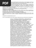 Processos envolvendo o princípio da insignificância têm