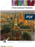 Journal of International Students - Spring 2012 Issue (Now FREE) From Http://jistudents - Org