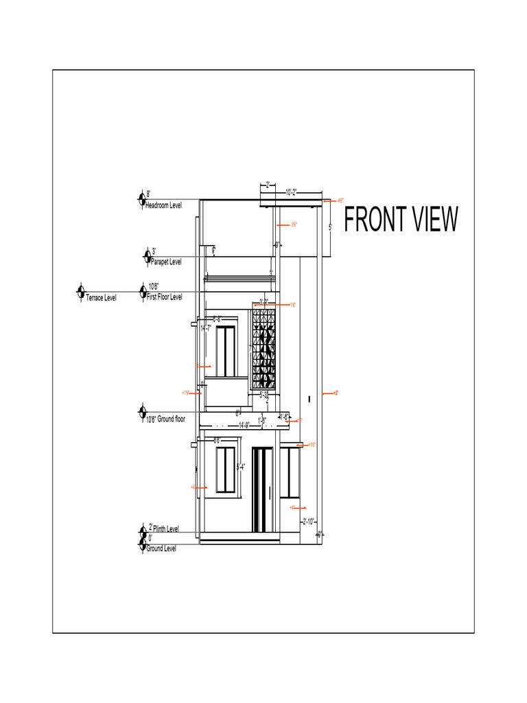 Building Elevation Level Measurements | PDF
