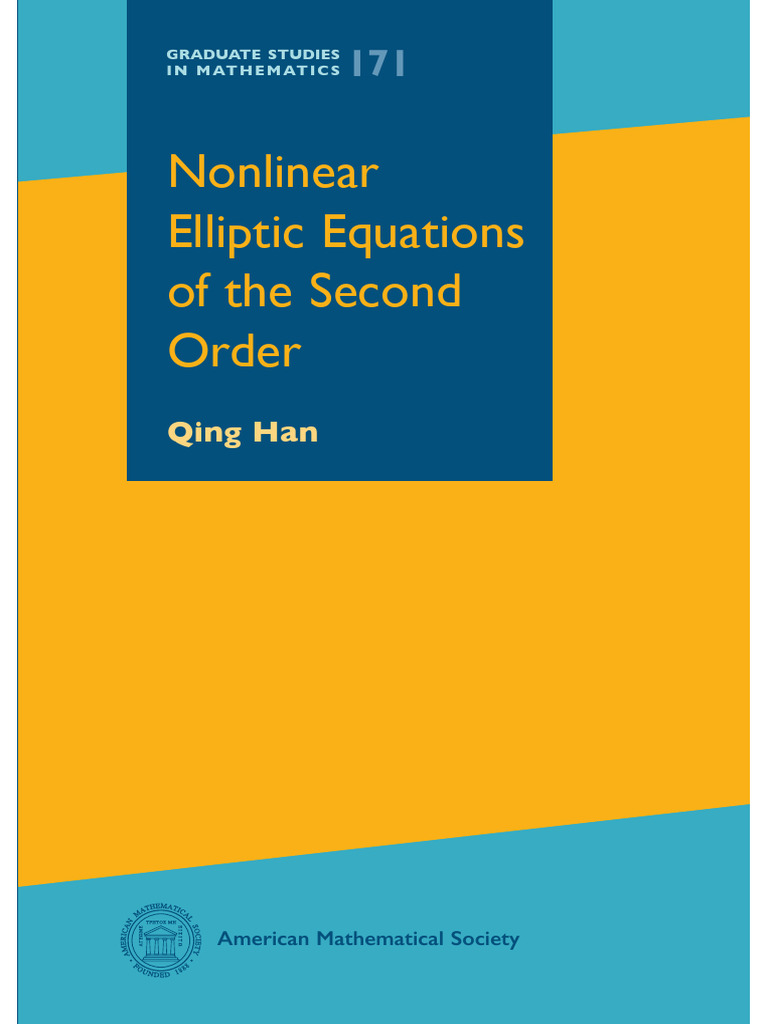 Nonlinear Elliptic Equations Overview | PDF | Nonlinear System ...