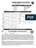 06.18.12 Mariners Minor League Report