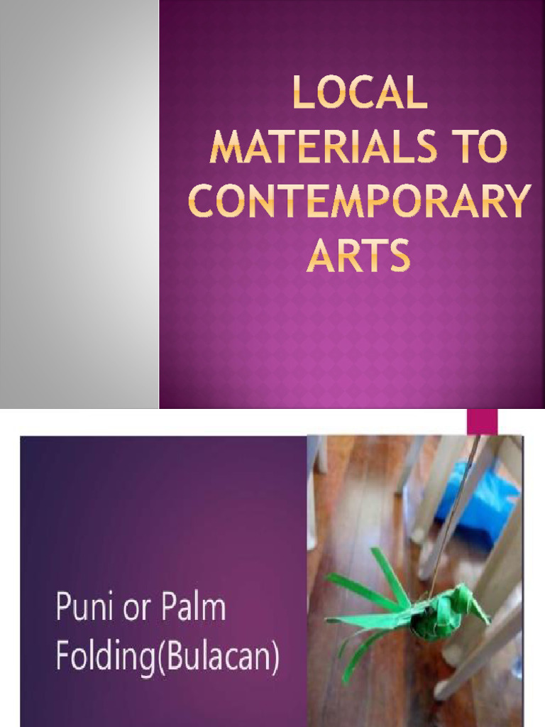 CPAR - Local Materials | PDF