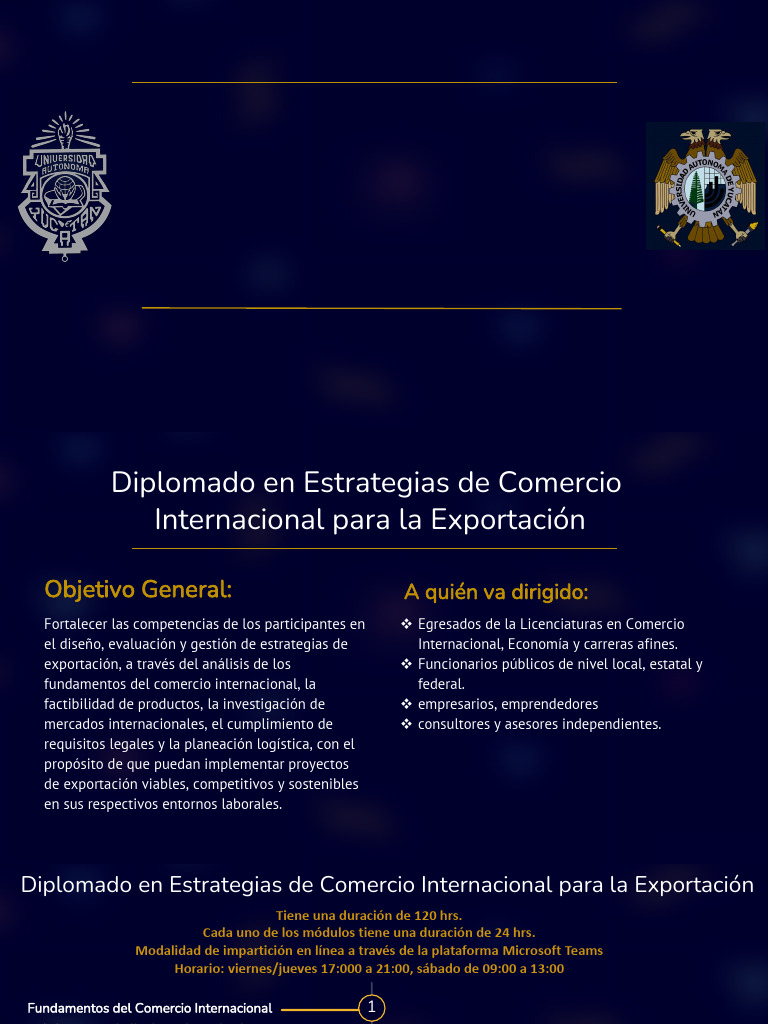 Diplomado en Comercio Internacional Online | PDF | El comercio ...