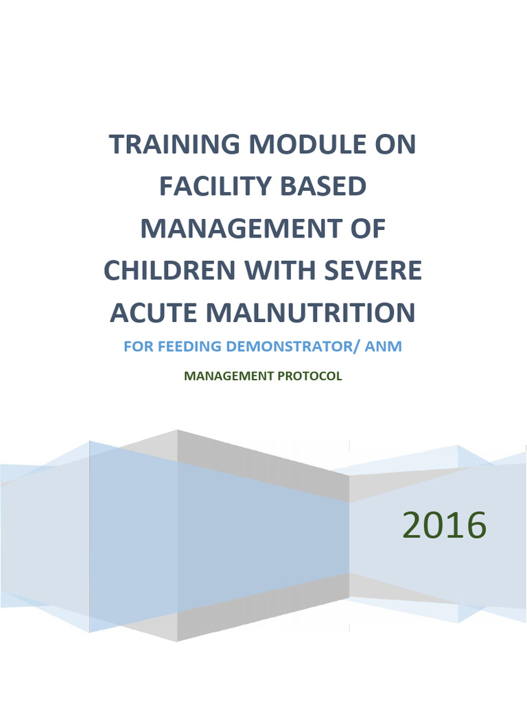 FD - Fsam Training Module | PDF | Malnutrition | Human Diseases And ...