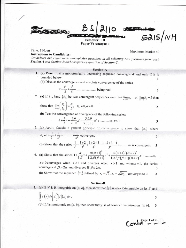 Math Analysis (3rd) Dec2020 | PDF | Mathematical Analysis | Real Analysis