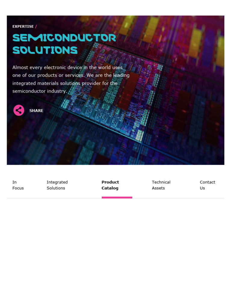Semiconductor Integrated Solutions Catalog | PDF | Innovation | Electronics