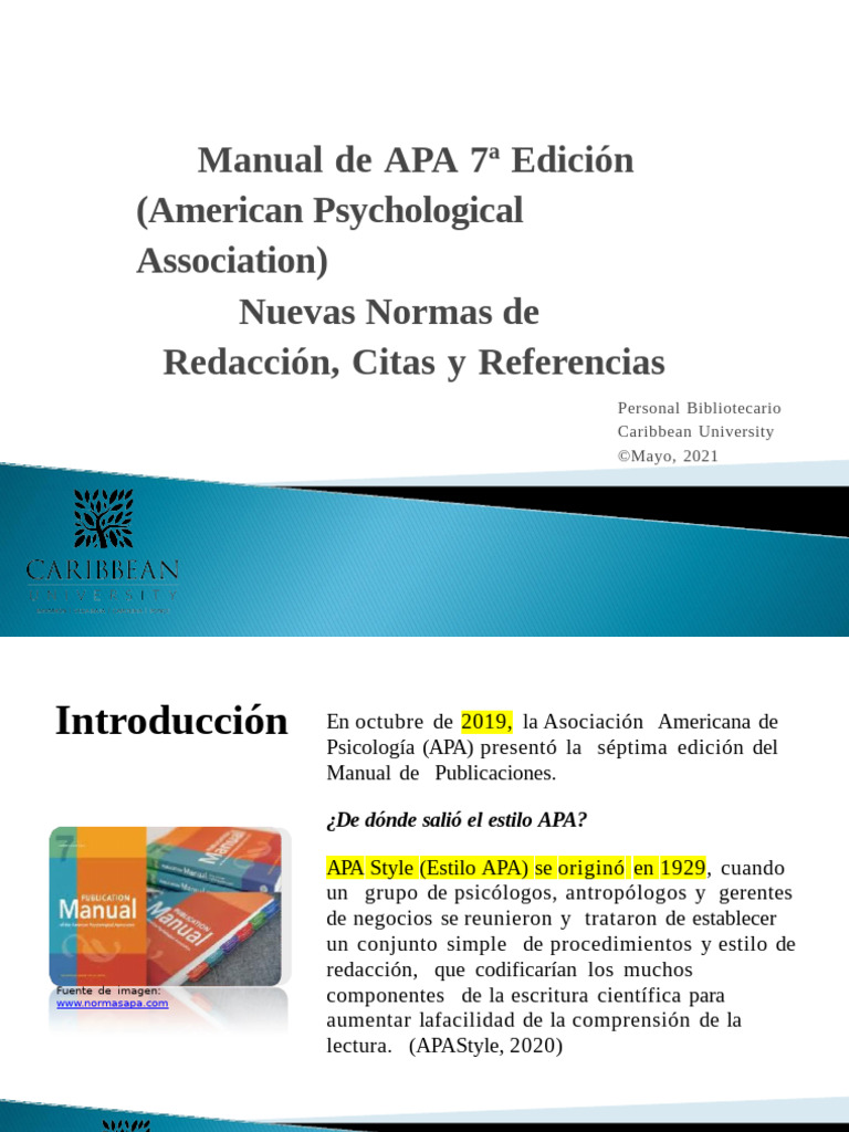 Guía Completa del Manual APA 7ª Edición | PDF | Estilo apa | Plagio