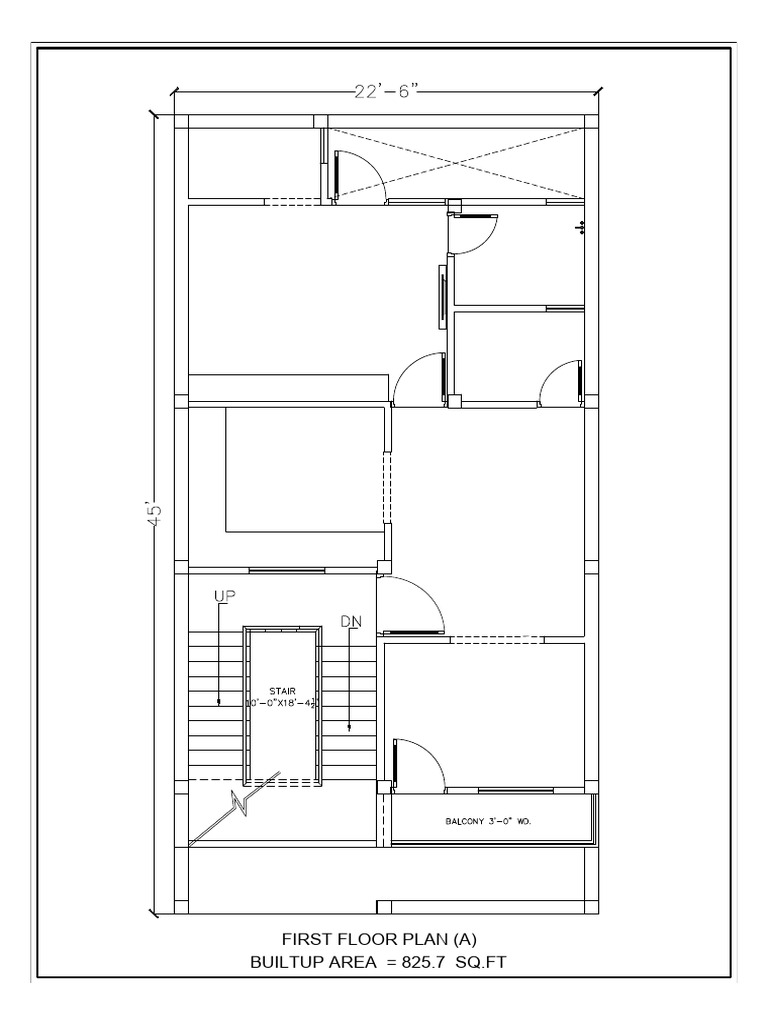 2 First Floor Plan-Model | PDF