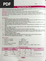 Chemistry Class 11th Practical Book 2023-24 | PDF