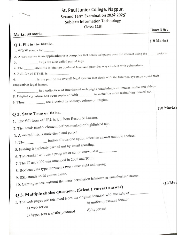 IT 11th SB | PDF