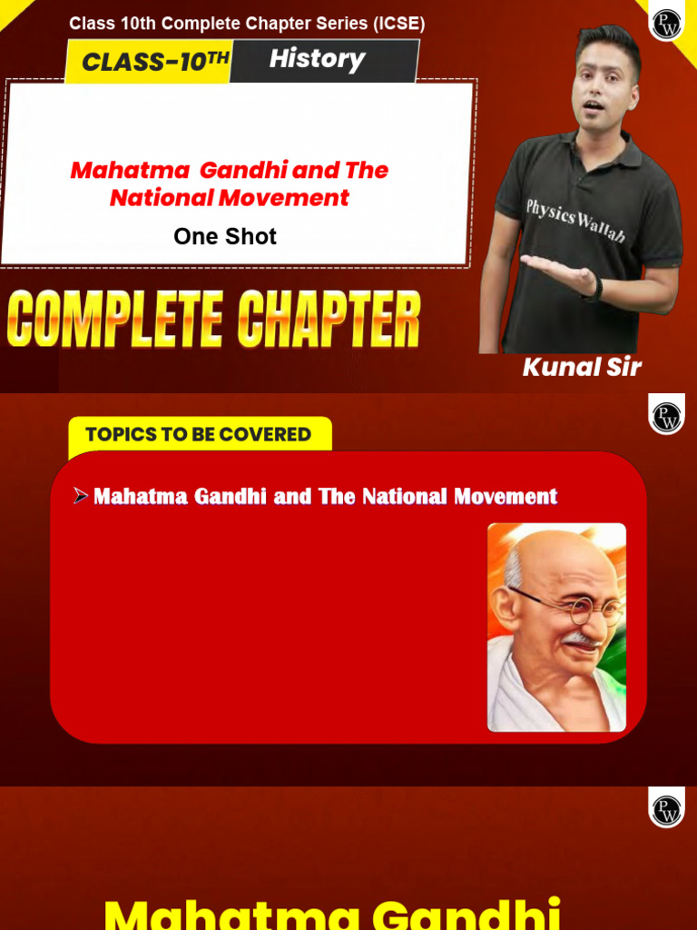 Gandhi and the Indian National Movement | PDF | Mahatma Gandhi ...