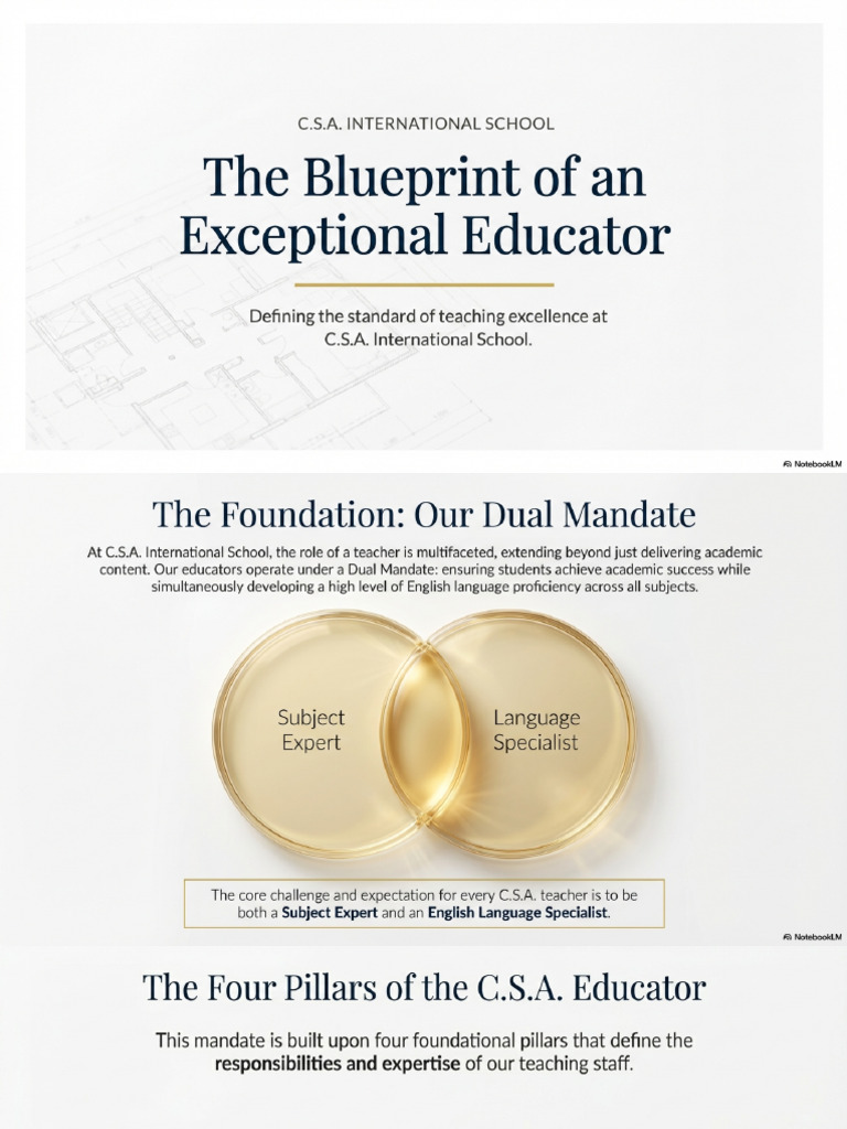 Blueprint of an Exceptional Educator | PDF