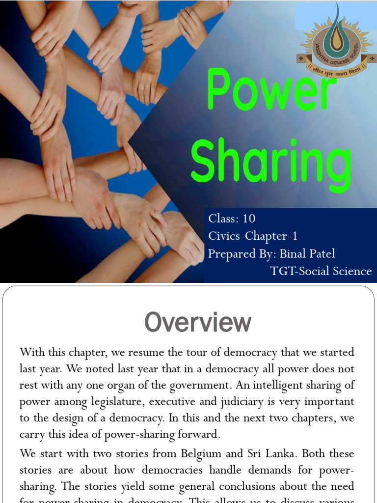 Power Sharing in Democracies: Belgium & Sri Lanka | PDF | Belgium | Tamils