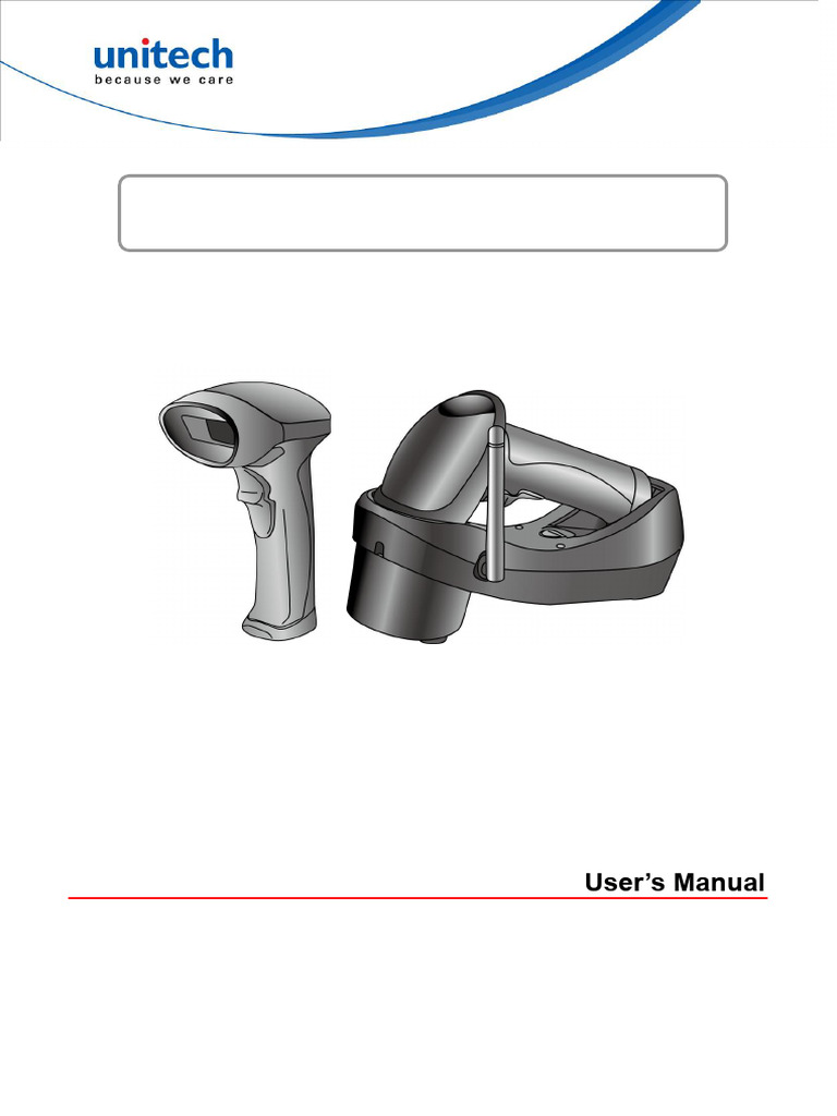 MS840 Wireless Scanner User Manual | PDF | Rechargeable Battery | Barcode