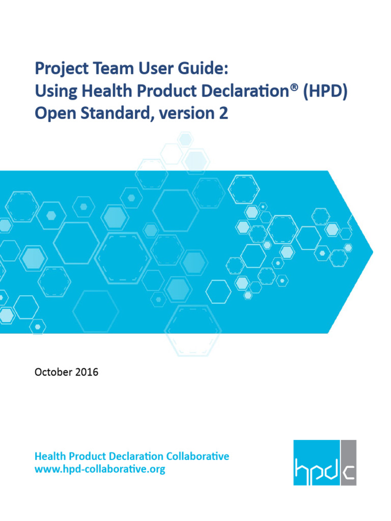 User Guide For Helath Product Declarations | PDF