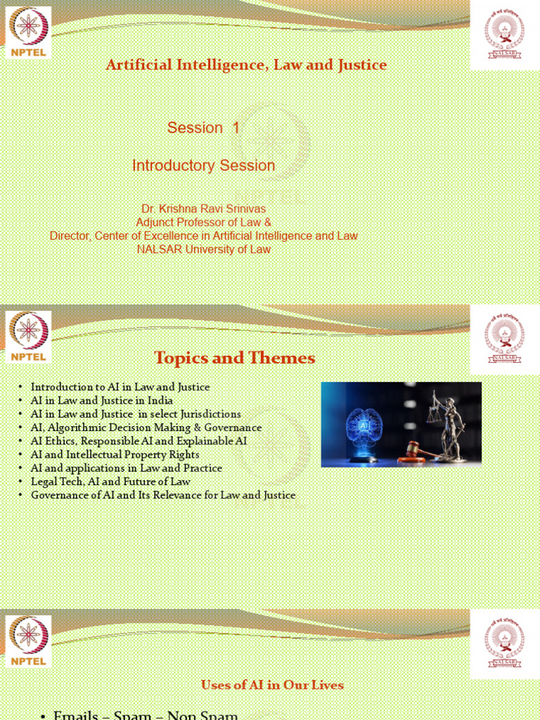 AI in Law: Concepts and Applications | PDF | Artificial Intelligence ...
