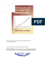 Introduccion a La Estadistica Empresarial