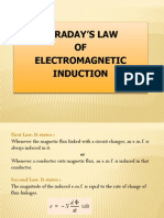 Faraday'S Law OF Electromagnetic Induction