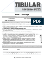 Uem I2011 P 3 G 1 Sociologia