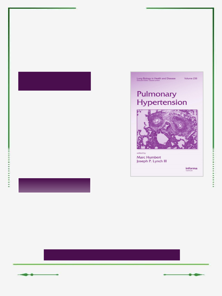 Pulmonary Hypertension 1st Edition by Eric Austin, James Loyd, John ...
