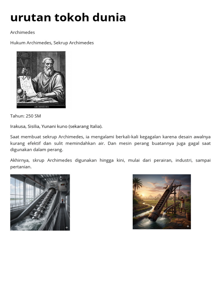 Tokoh Inovator dan Kegagalan Mereka | PDF