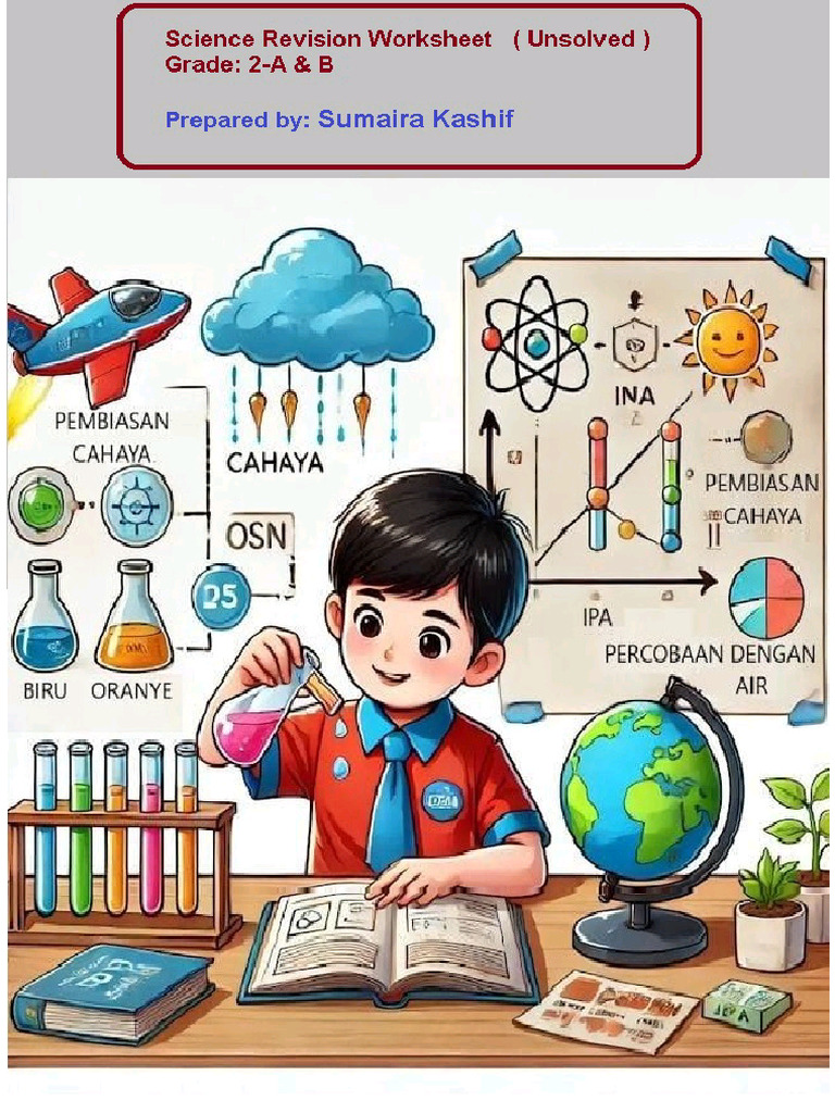 Science Worksheets Unsolved | PDF