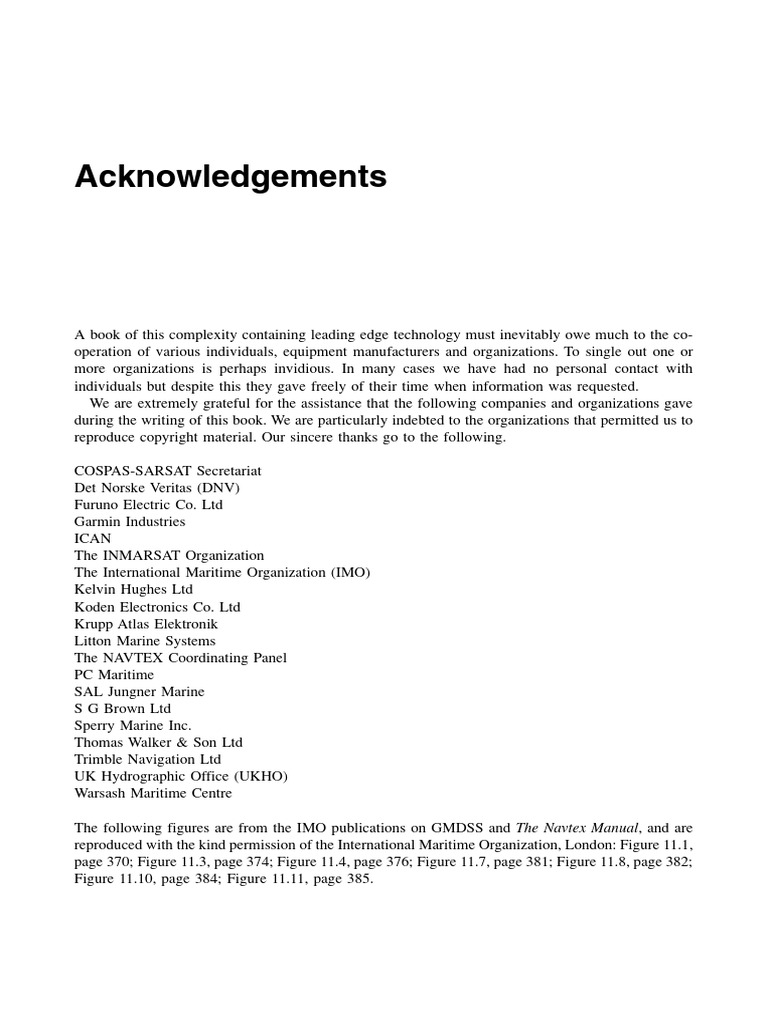 Acknowledgements | PDF