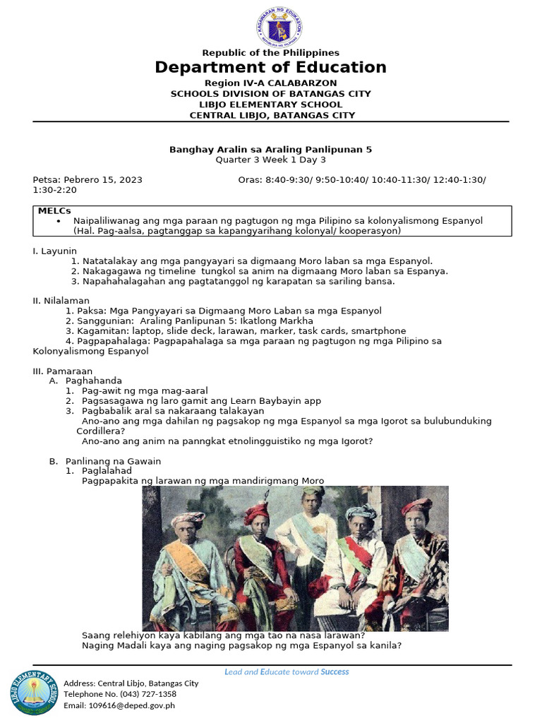 Ap Q3 WK1 Day3 | PDF