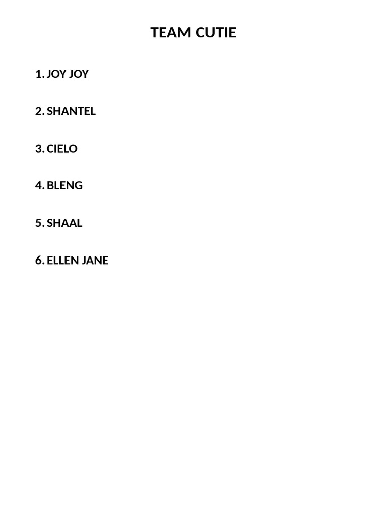 Groupings | PDF