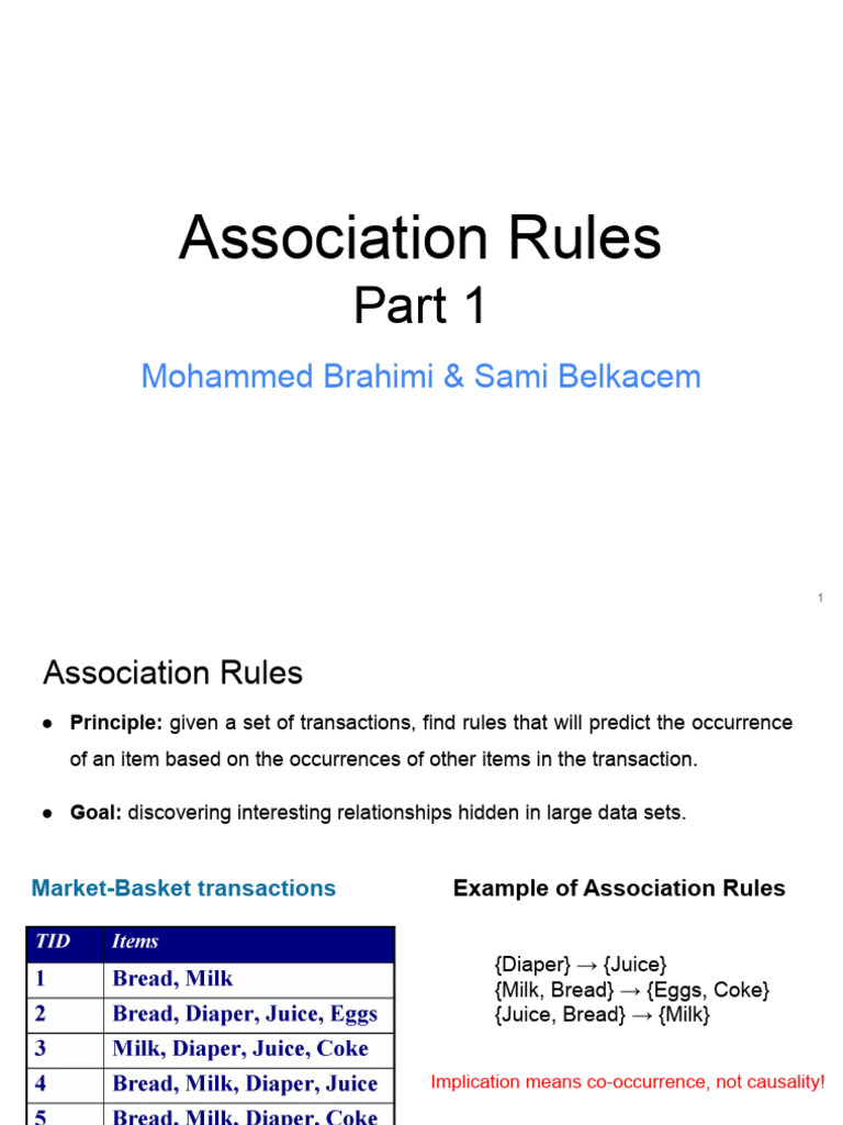 Sklearn Association Rules28508719