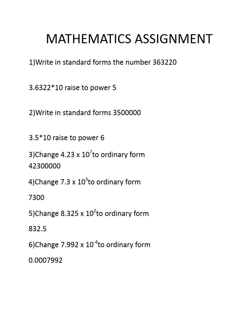 Chikamso Chukwuma - Mathematics Assignment Week 5 | PDF
