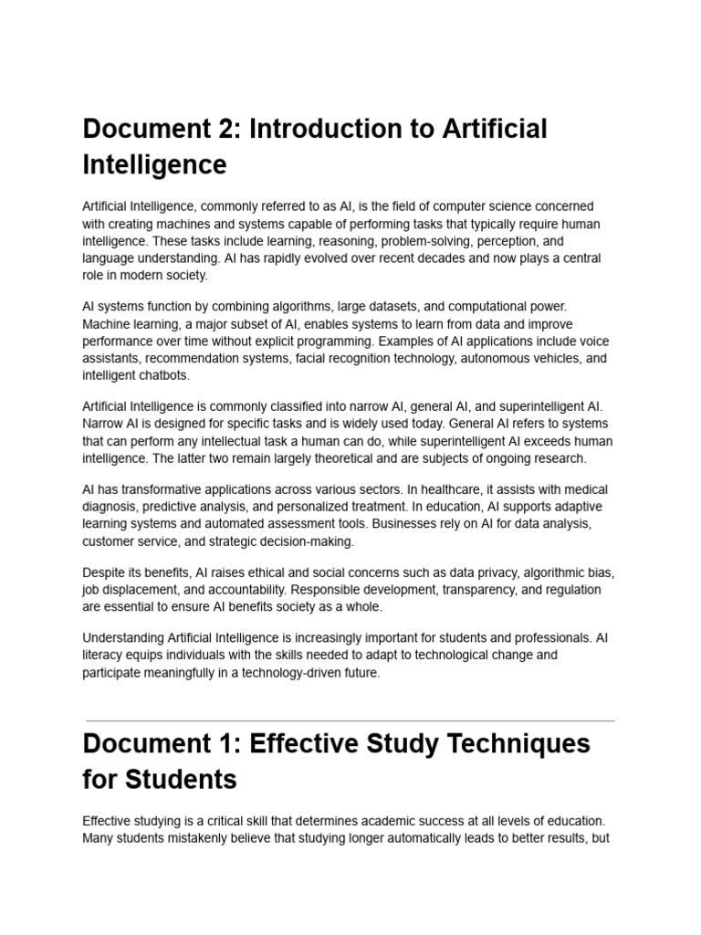 Introduction to Artificial Intelligence | PDF | Artificial Intelligence ...