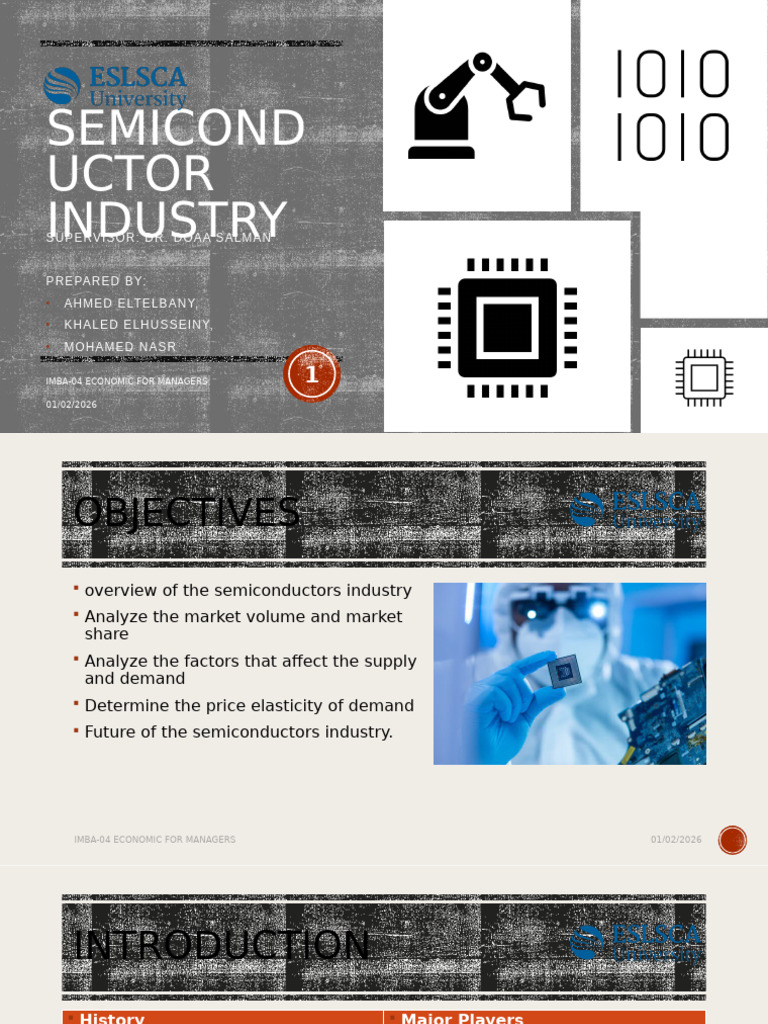 Overview of the Semiconductor Industry | PDF | Supply (Economics) | Demand
