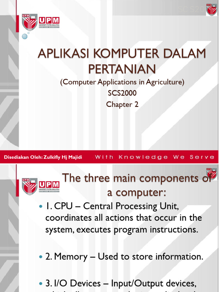 Computer Hardware Basics Explained | PDF | Random Access Memory | Hard ...