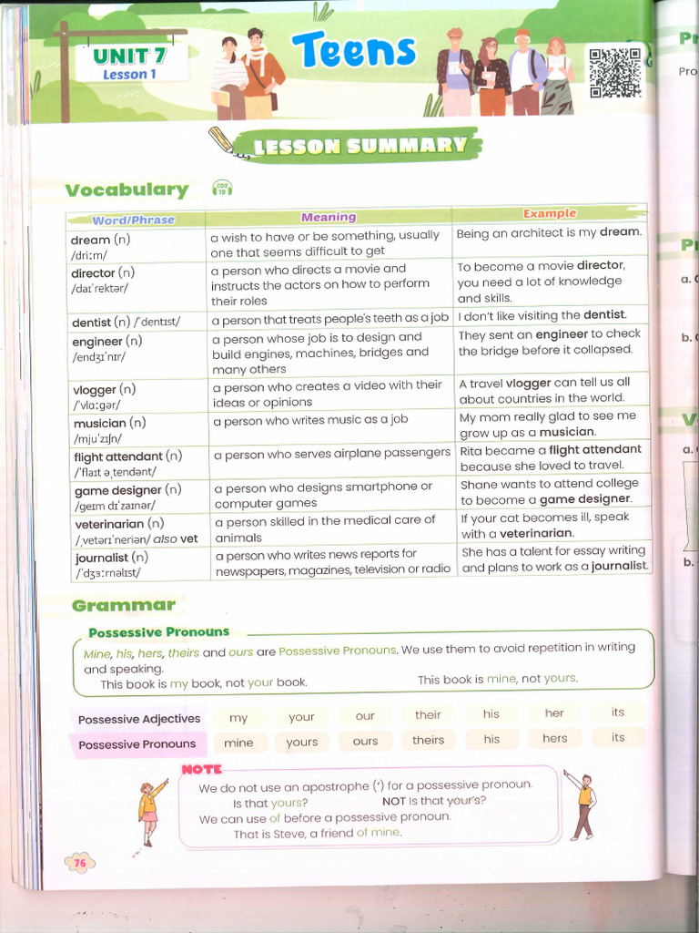 UNIT 7 BOI DUONG TIENG ANH 8-Ilearn-77-88 | PDF