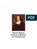 Baruch Spinoza - Traité de la Réforme de l'Entendement