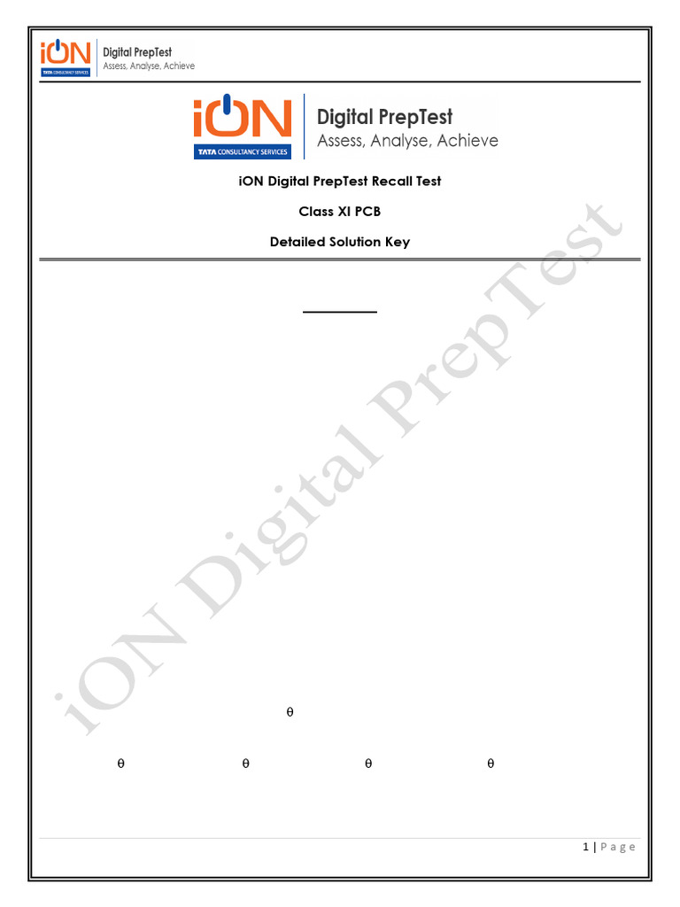 Prep Test Recall Test PCB11 | PDF | Acid | Hydroxide