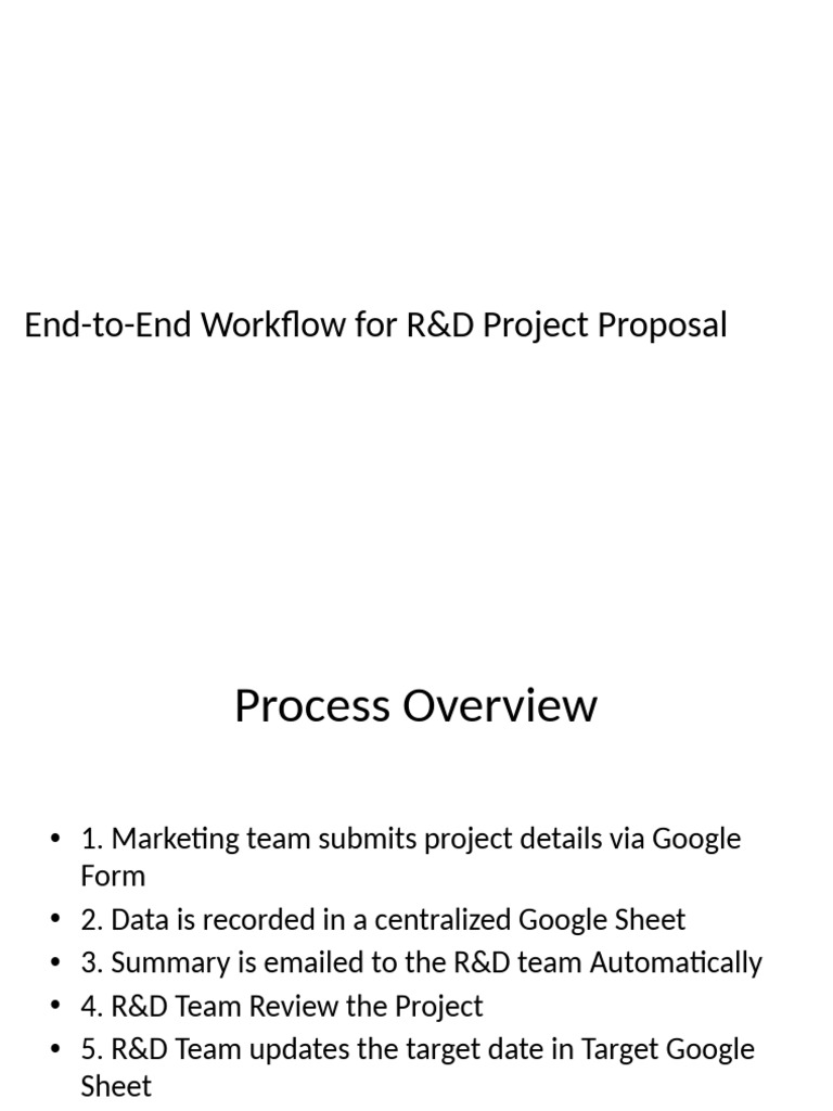 RD Full Process Workflow With Evidence | PDF