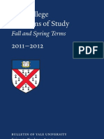 Yale College Programs of Study 2011-2012